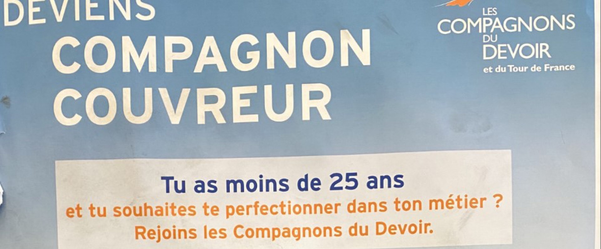 Deviens compagnon couvreur