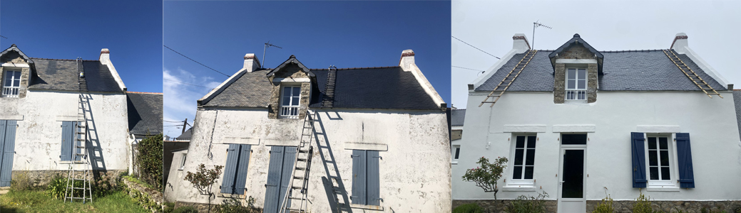 Rénovation de votre habitat toiture et façade produit longue durée de vie 20 à 25 ans
