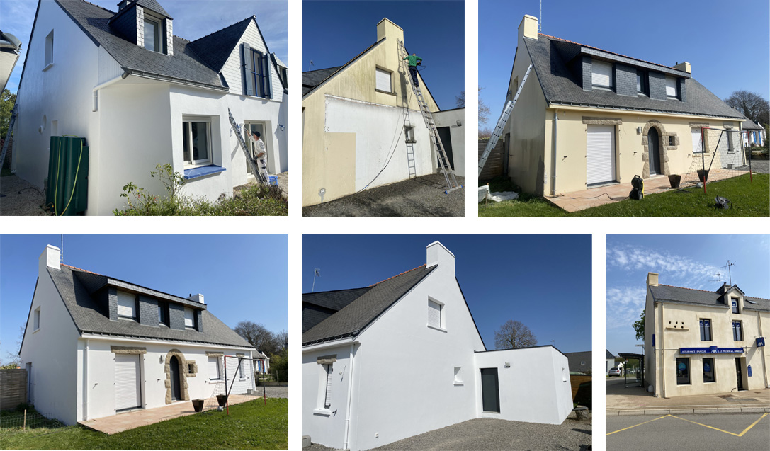 Rénovation de façade - exemples